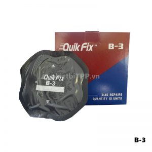 Miếng vá lốp bố chéo (Bias) Quik Fix B-3 100x100mm