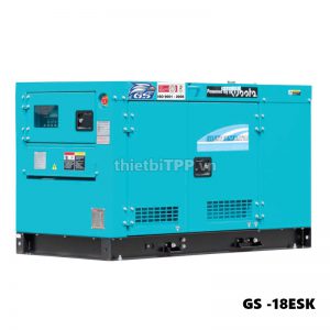 Máy phát điện dầu giảm âm GS -18ESK 03 pha 15 kVA