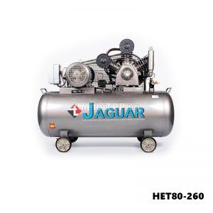 Máy nén khí bơm hơi 7.5HP 260 lít Jaguar HET80-260 Taiwan
