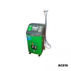 May Nap Ga Dieu Hoa O To Alpha Plus Ac616 Ac Recover Recycle And Recharge Machine
