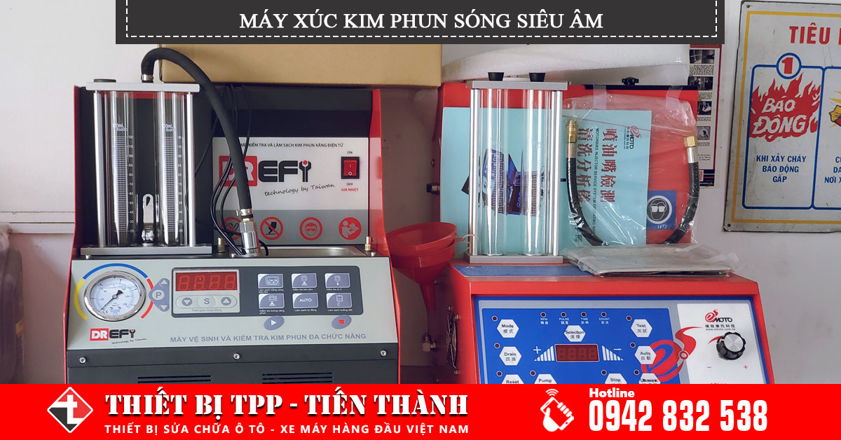 Máy súc kim phun sóng siêu âm được sử dụng trong lĩnh vực nào?
