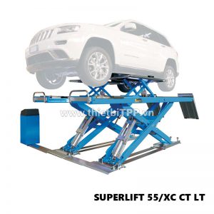 Cầu nâng cắt kéo 2 tầng cân chỉnh thước lái xe HPA Superlift 55/XC CT LT
